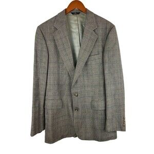 Vintage Polo University Club by Ralph Lauren Blazer 44R Princeton 100% Wool USA